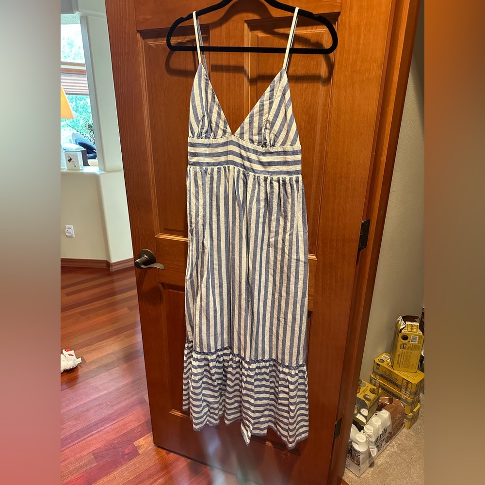 J. Crew Linen Dress Size M